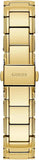 Guess Lily Quartz Gold Dial Gold Steel Strap Watch For Women - GW0528L2