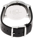 Calvin Klein City Silver Dial Black Steel Strap Watch for Men - K2G2G1CX