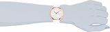 Calvin Klein Skirt Chronograph White Dial White Leather Strap Watch for Women - K2U296L6