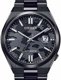 Citizen Tsuyosa Camouflage Black Dial Black Steel Strap Watch For Men - NJ0155-87E