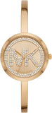 Michael Kors Blakely Crystals Gold Dial Gold Steel Strap Watch for Women - MK3630