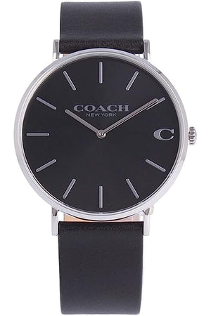 COACH Men's C001 Green Silicone Strap Watch 45mm (14602448)