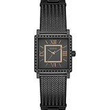 Guess Highline Black Dial Black Mesh Bracelet Watch for Women - W0826L4