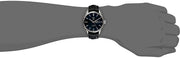 Tag Heuer Carrera Automatic Black Dial Black Leather Strap Watch for Men - WAR201A.FC6266