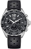 Tag Heuer Formula 1 Jam Tangan Tali Karet Hitam Dial Hitam untuk Pria - CAZ1011.FT8024
