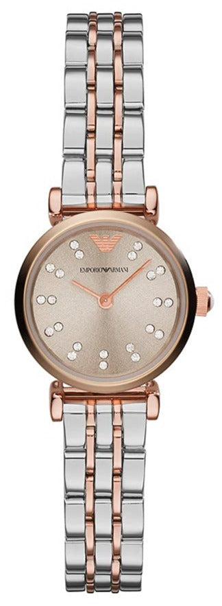 EMPORIO ARMANI ローズゴールド 時計 新品未使用 EMPORIO ARMANI エンポリオアルマーニ メンズ腕時計 ローズ
