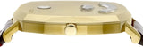 Gucci Grip Quartz Gold Dial Maroon Leather Strap Watch For Women - YA157413