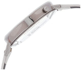 Calvin Klein Equal White Dial White Leather Strap Watch for Women - K3E231L6