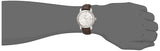 Tissot T Classic Bridgeport Silver Dial Jam Tangan Tali Kulit Coklat Untuk Pria - T097.410.16.038.00