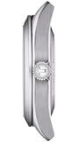 Tissot Gentleman Powermatic 80 Silicium Ice Blue Silver Steel Strap Watch For Men - T127.407.11.351.00