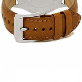 Michael Kors Slim Runway Analog Blue Dial Brown Leather Strap Watch For Men - MK8508