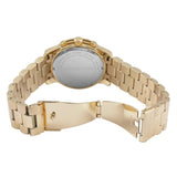 Michael Kors Runway Gold Dial Gold Stainless Steel Strap Watch for Women - MK5055