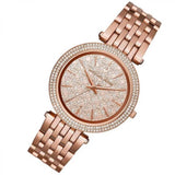 Michael Kors Darci Rose Gold Dial Steel Strap Watch for Women - MK3399