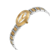 Versace Virtus Quartz White Dial Two Tone Steel Strap Watch For Women - VET300721