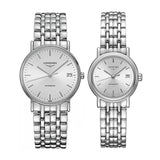 Longines Presence 25.5mm Automatic Stainless Steel Watch untuk Wanita - L4.321.4.72.6