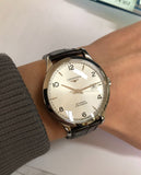 Longines Record Automatic Stainless Steel 40mm untuk Pria - L2.821.4.76.2