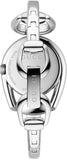 Gucci Horsebit Collection Mother of Pearl Black Dial Silver Steel Strap Watch For Women - YA139503