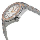 泰格豪雅 Aquaracer Calibre 5 自动白色表盘双色钢表带男士腕表 - WAY2150.BD0911