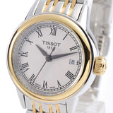 Tissot Carson Lady White Dial Two Tone Steel Strap Jam Tangan Wanita - T085.210.22.013.00