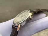 Tissot T Classic Bridgeport Silver Dial Jam Tangan Tali Kulit Coklat Untuk Pria - T097.410.16.038.00