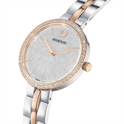 Swarovski Cosmopolitan Crystals Silver Dial Two Tone Steel Strap Watch for Women - 5644081