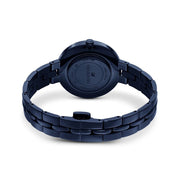 Swarovski Cosmopolitan Crystals Blue Dial Blue Steel Strap Watch for Women - 5647452