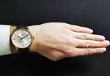 Tissot Chemin Des Tourelles Powermatic 80 Silver Dial Brown Leather Strap Jam Tangan Untuk Pria - T099.407.36.038.00