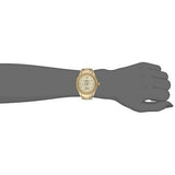 Fossil Stella Multifunction Gold Dial Gold Steel Strap Watch for Women - ES3589