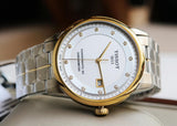 Tissot Luxury Powermatic 80 Silver Dial Silver Steel Strap Jam Tangan Untuk Pria - T086.408.22.036.00
