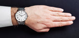 Tissot T Classic Everytime White Dial Jam Tangan Gelang Jaring Perak Untuk Pria - T109.410.11.033.00