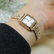 Marc Jacobs Vic Silver Dial Rose Gold Steel Strap Watch for Women - MJ3530