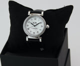 Coach Madison White Dial Black Leather Strap Watch for Women - 14502399