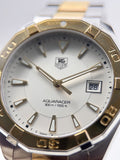 Tag Heuer Aquaracer White Dial Watch for Men - WAY1120.BB0930