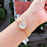 Tissot T Jam Tangan Wanita Tali Baja Rose Gold Dial Perak Cantik Untuk Wanita - T058.009.33.031.01