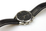 Jam Tangan Tissot T Classic Tradition Chronograph Dial Hitam Tali Kulit Hitam Untuk Pria - T063.617.16.057.00