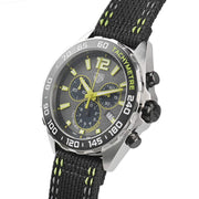 Tag Heuer Formula 1 Chronograph Grey Dial Black Nylon Strap Watch for Men - CAZ101AG.FC8304