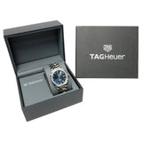 Tag Heuer Link Automatic Blue Dial Silver Steel Strap Watch for Men - WBC2112.BA0603