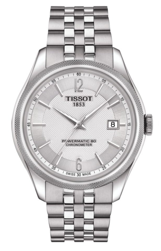 Tissot Ballade Powermatic 80 Cosc Silver Dial Silver Steel