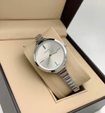 Calvin Klein Lively Silver Dial Silver Steel Strap Watch for Women - K4U23126