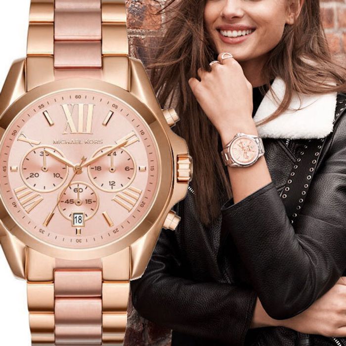 Mk5503 Michael Kors Bradshaw Rose Gold Rose Gold Tone Mk Bradshaw