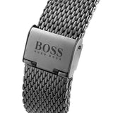 Hugo Boss Ocean Edition Blue Dial Black Mesh Bracelet Watch for Men - 1513702