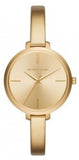 Michael Kors Jaryn Analog Quartz Gold Dial Gold Steel Strap Watch For Women - MK3546