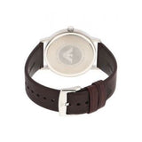 Emporio Armani Kappa Quartz Black Dial Brown Leather Strap Watch For Men - AR11153