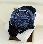 Tag Heuer Aquaracer Carbon Dial Watch for Men -  WBD218C.FC6447