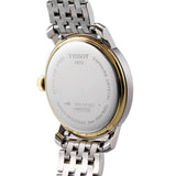 Tissot T Classic Bridgeport Silver Dial Two Tone Mesh Gelang Jam Tangan Untuk Pria - T097.410.22.038.00