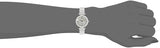 Emporio Armani Giannti T Bar Quartz Mother of Pearl Dial White Steel Strap Watch For Women - AR1485
