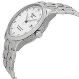 Jam Tangan Pria Tissot T Classic Luxury Powermatic 80 White Dial Silver Steel Strap - T086.408.11.016.00