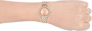 Michael Kors Darci Quartz Rose Gold Dial Rose Gold Steel Strap Watch For Women - MK4514