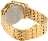 Versace Palazzo Empire White Dial Gold Steel Strap Watch for Men - VERD00318