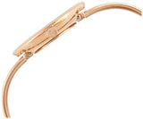 Calvin Klein Drift White Dial Rose Gold Steel Strap Watch for Women - K6S2N616